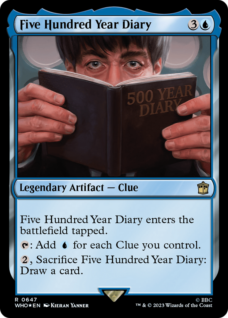 Five Hundred Year Diary (Surge Foil) [Doctor Who] | Galactic Gamez