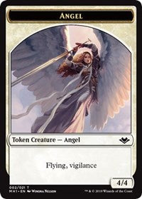 Angel (002) // Bird (003) Double-Sided Token [Modern Horizons Tokens] | Galactic Gamez