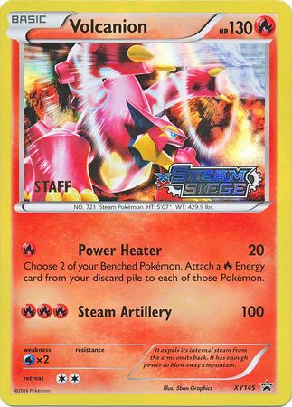 Volcanion (XY145) (Staff) [XY: Black Star Promos] | Galactic Gamez