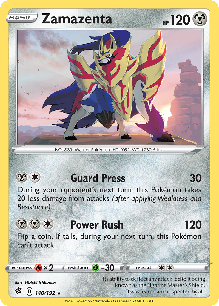 Zamazenta (140/192) [Sword & Shield: Rebel Clash] | Galactic Gamez