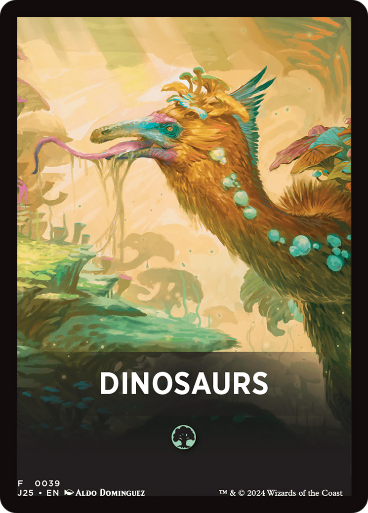 Dinosaurs Theme Card [Foundations Jumpstart Front Cards] | Galactic Gamez