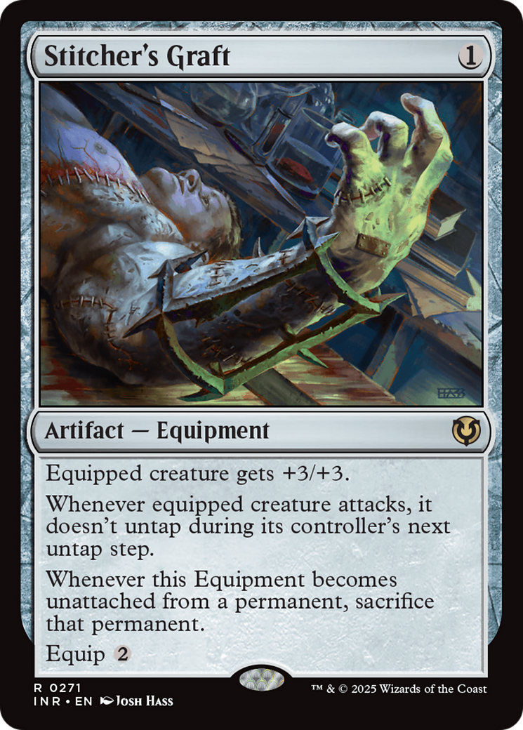 Stitcher's Graft [Innistrad Remastered] | Galactic Gamez
