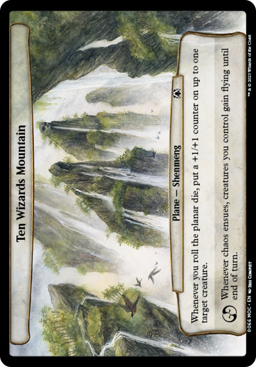 Ten Wizards Mountain [March of the Machine Commander] | Galactic Gamez