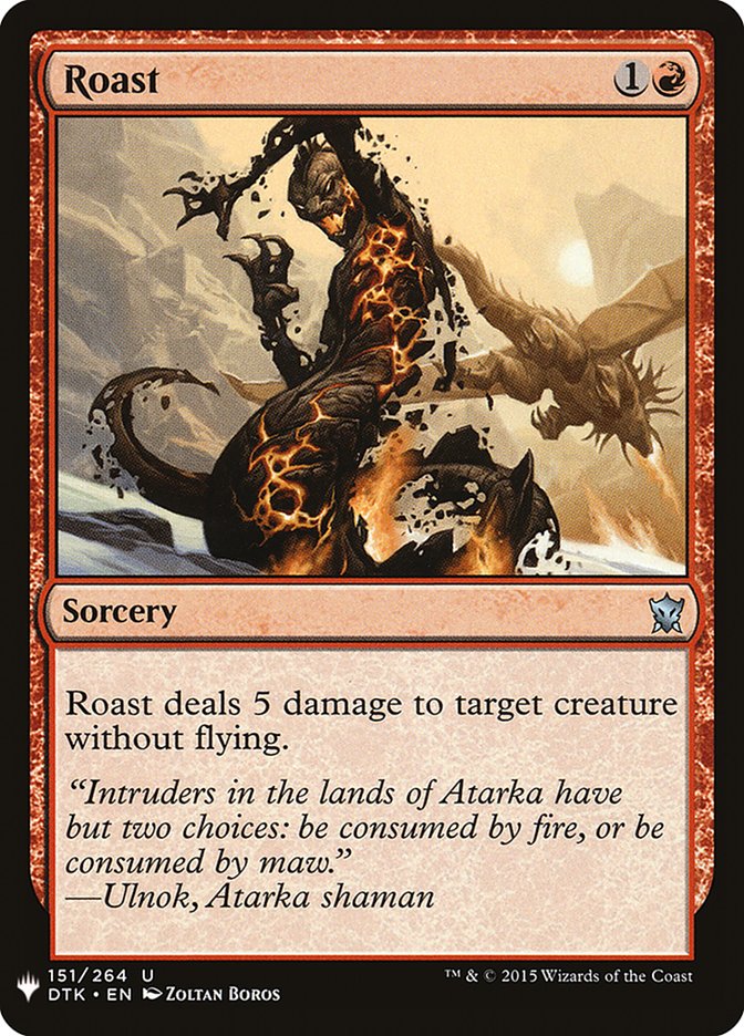Roast [Mystery Booster] | Galactic Gamez