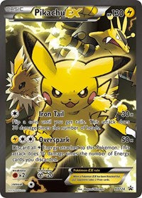 Pikachu EX (XY124) (Jumbo Card) [XY: Black Star Promos] | Galactic Gamez