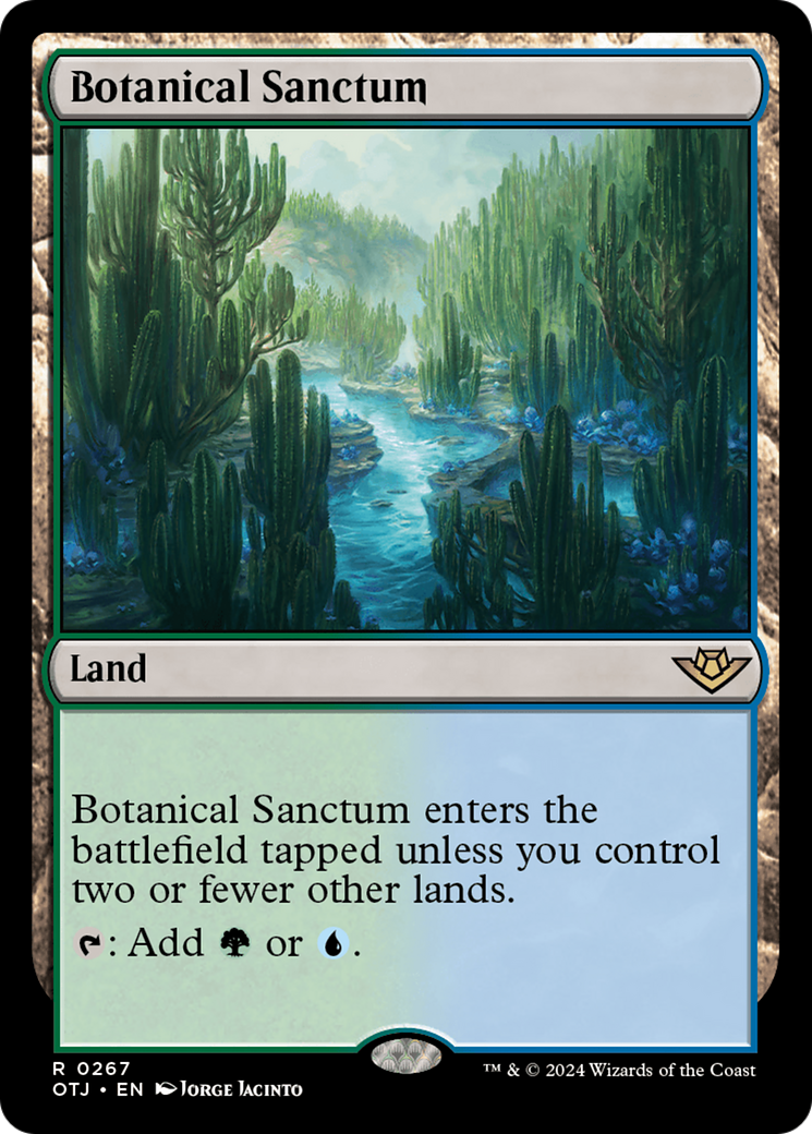 Botanical Sanctum [Outlaws of Thunder Junction] | Galactic Gamez