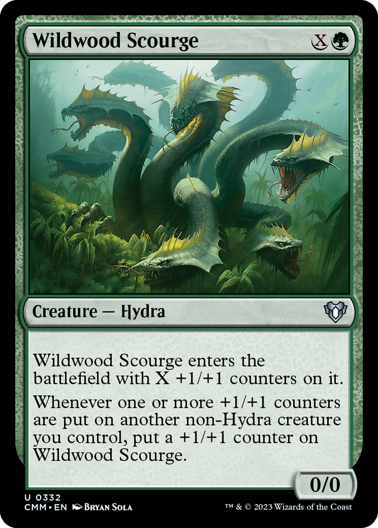 Wildwood Scourge [Commander Masters] | Galactic Gamez