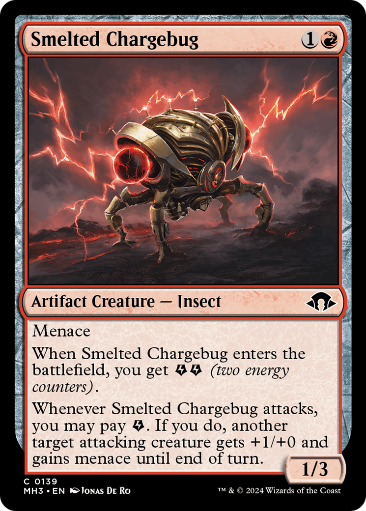 Smelted Chargebug [Modern Horizons 3] | Galactic Gamez
