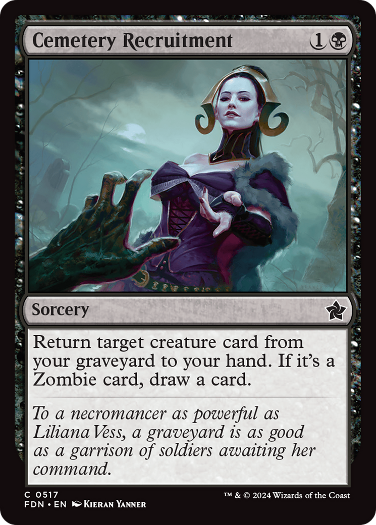 Cemetery Recruitment [Foundations] | Galactic Gamez