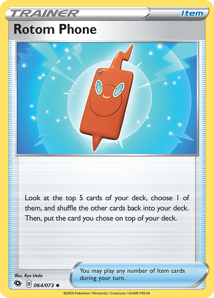 Rotom Phone (064/073) [Sword & Shield: Champion's Path] | Galactic Gamez