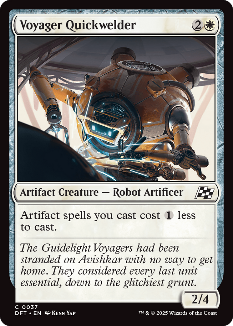 Voyager Quickwelder [Aetherdrift] | Galactic Gamez