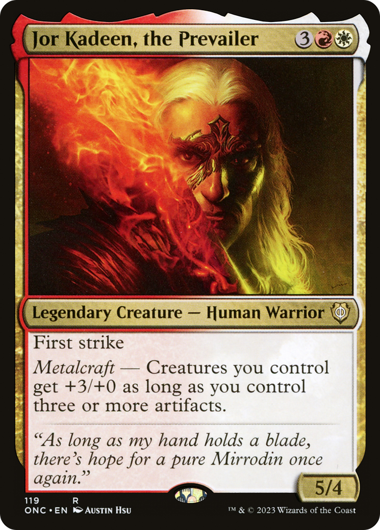 Jor Kadeen, the Prevailer [Phyrexia: All Will Be One Commander] | Galactic Gamez
