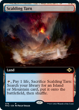 Scalding Tarn (Extended Art) [Modern Horizons 2] | Galactic Gamez