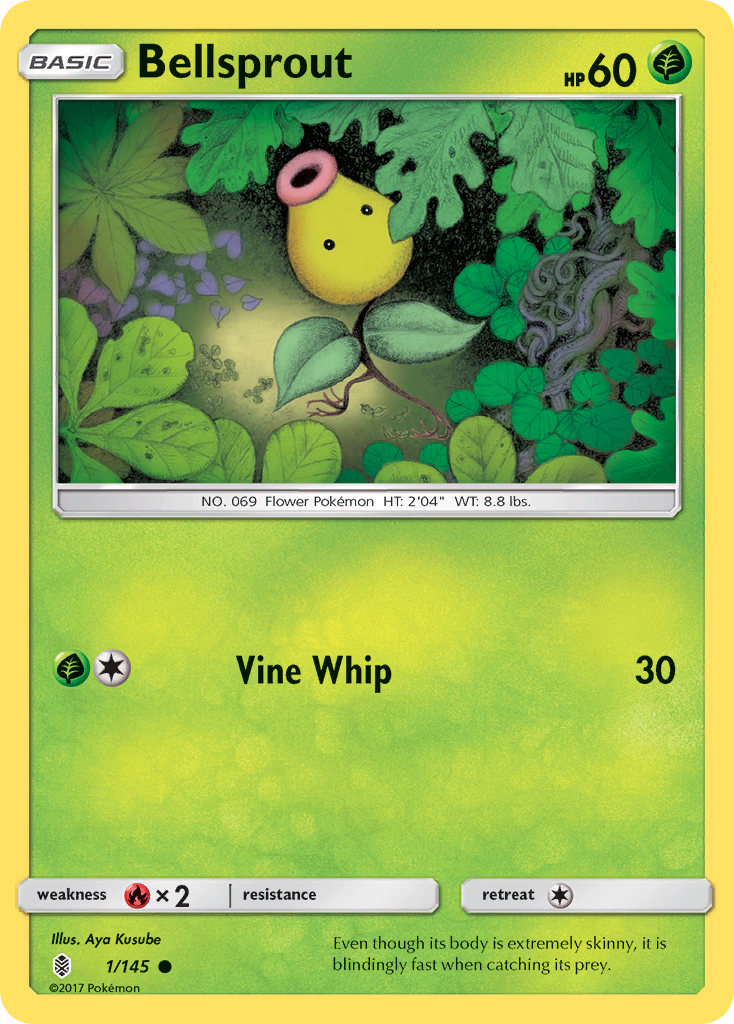 Bellsprout (1/145) [Sun & Moon: Guardians Rising] | Galactic Gamez