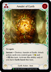 Amulet of Earth [LGS063] (Promo)  Cold Foil | Galactic Gamez