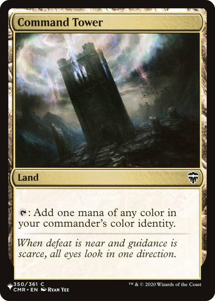 Command Tower (CMR) [The List] | Galactic Gamez