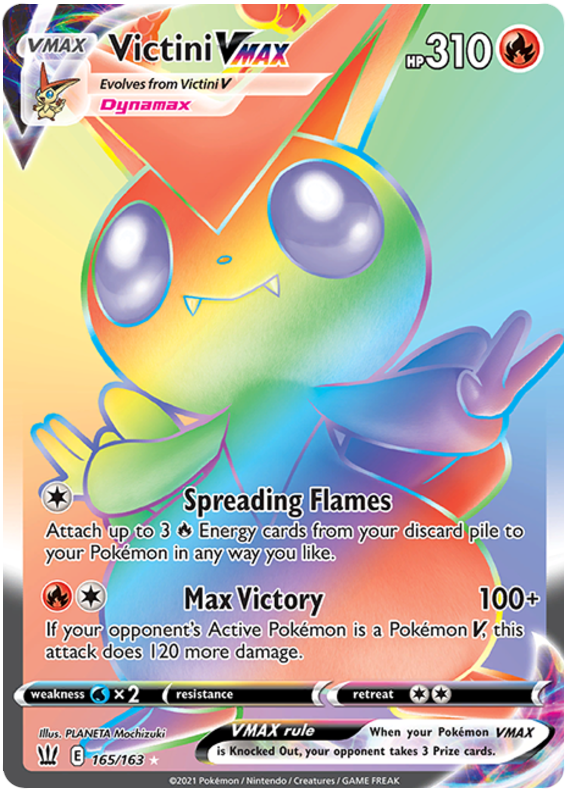 Victini VMAX (165/163) [Sword & Shield: Battle Styles] | Galactic Gamez