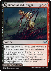 Bloodsoaked Insight // Sanguine Morass [Modern Horizons 3] | Galactic Gamez
