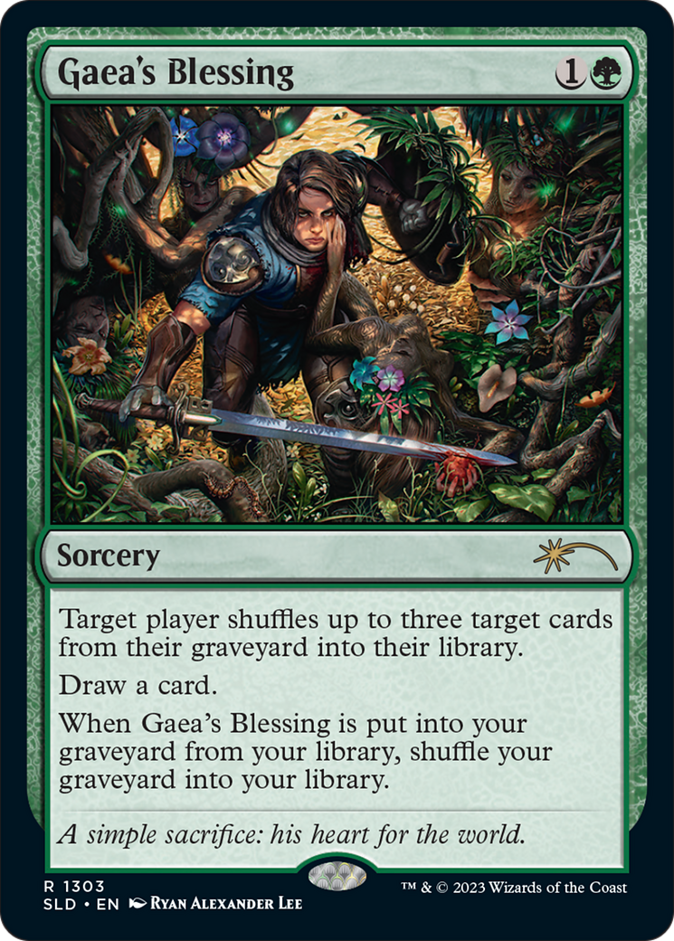 Gaea's Blessing [Secret Lair Drop Series] | Galactic Gamez