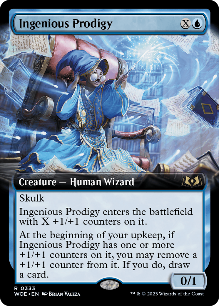 Ingenious Prodigy (Extended Art) [Wilds of Eldraine] | Galactic Gamez