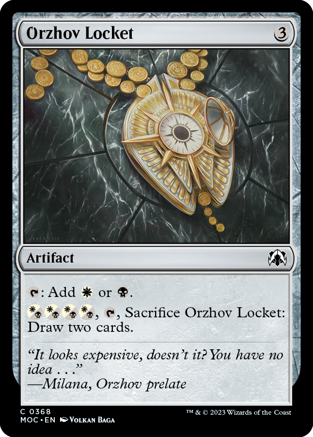 Orzhov Locket [March of the Machine Commander] | Galactic Gamez