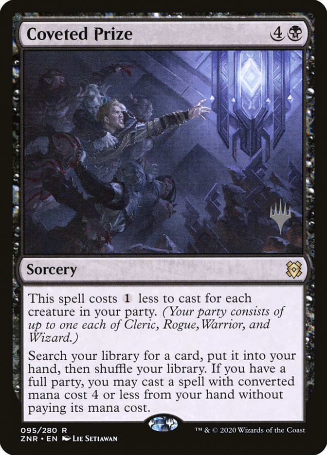 Coveted Prize (Promo Pack) [Zendikar Rising Promos] | Galactic Gamez