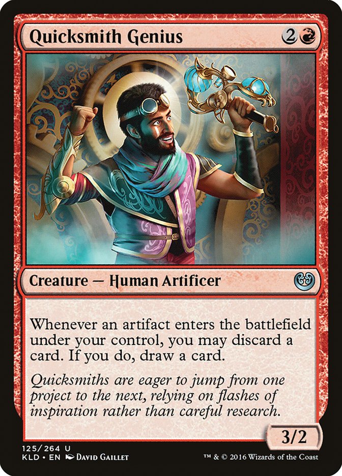 Quicksmith Genius [Kaladesh] | Galactic Gamez