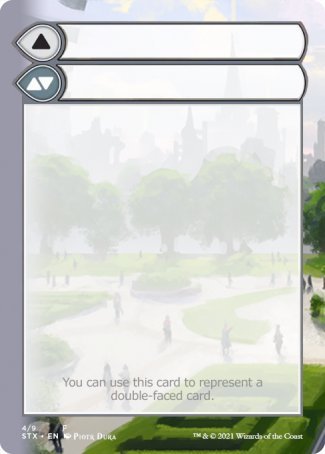 Helper Card (4/9) [Strixhaven: School of Mages Tokens] | Galactic Gamez