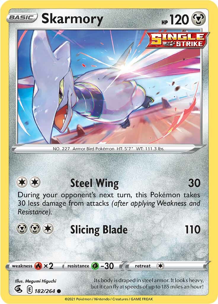 Skarmory (182/264) [Sword & Shield: Fusion Strike] | Galactic Gamez