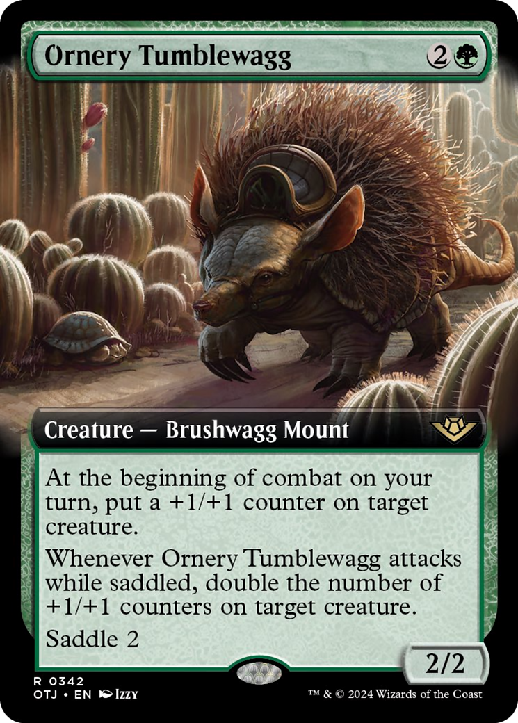 Ornery Tumblewagg (Extended Art) [Outlaws of Thunder Junction] | Galactic Gamez