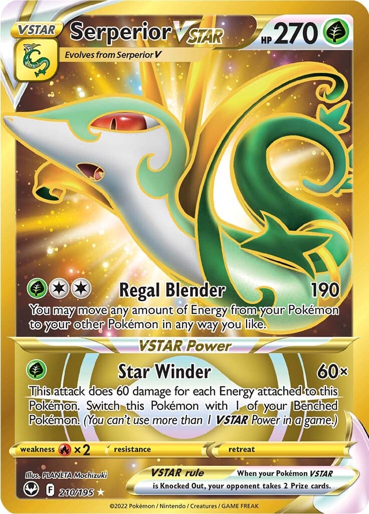 Serperior VSTAR (210/195) [Sword & Shield: Silver Tempest] | Galactic Gamez