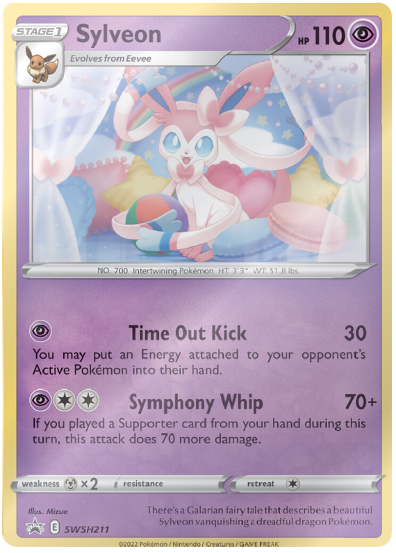 Sylveon (SWSH211) [Sword & Shield: Black Star Promos] | Galactic Gamez