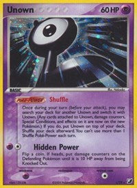 Unown (L) (L/28) [EX: Unseen Forces] | Galactic Gamez