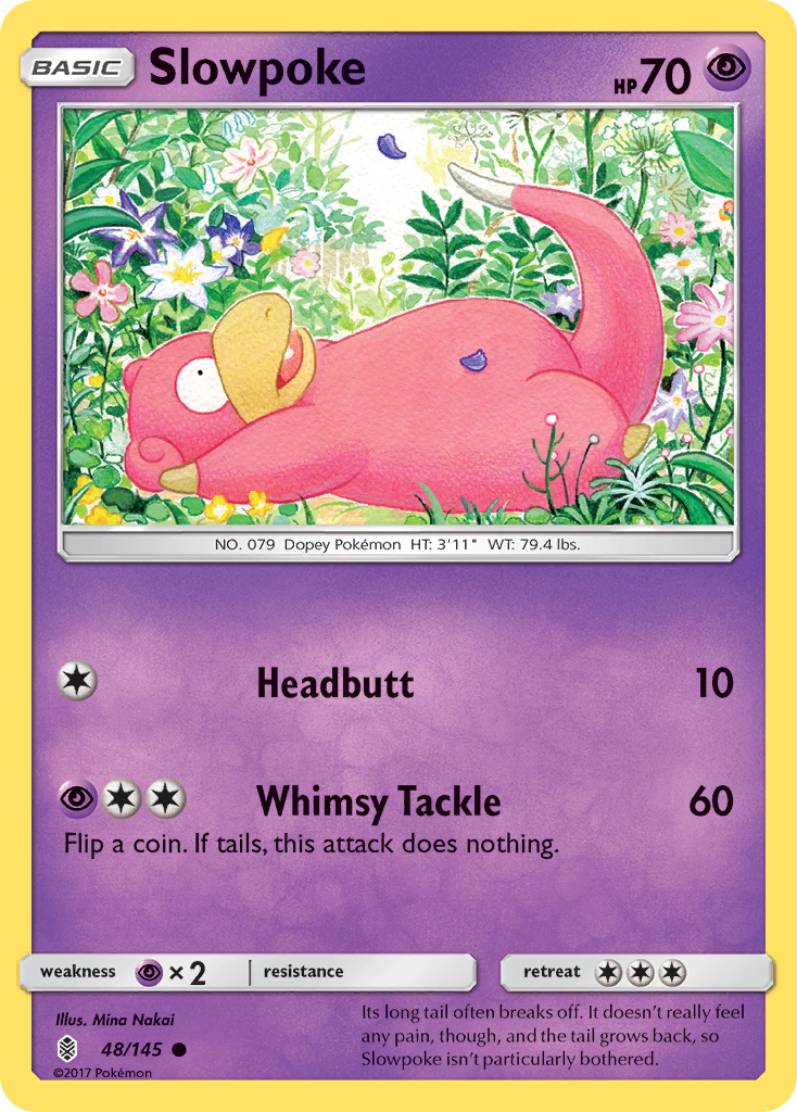 Slowpoke (48/145) [Sun & Moon: Guardians Rising] | Galactic Gamez