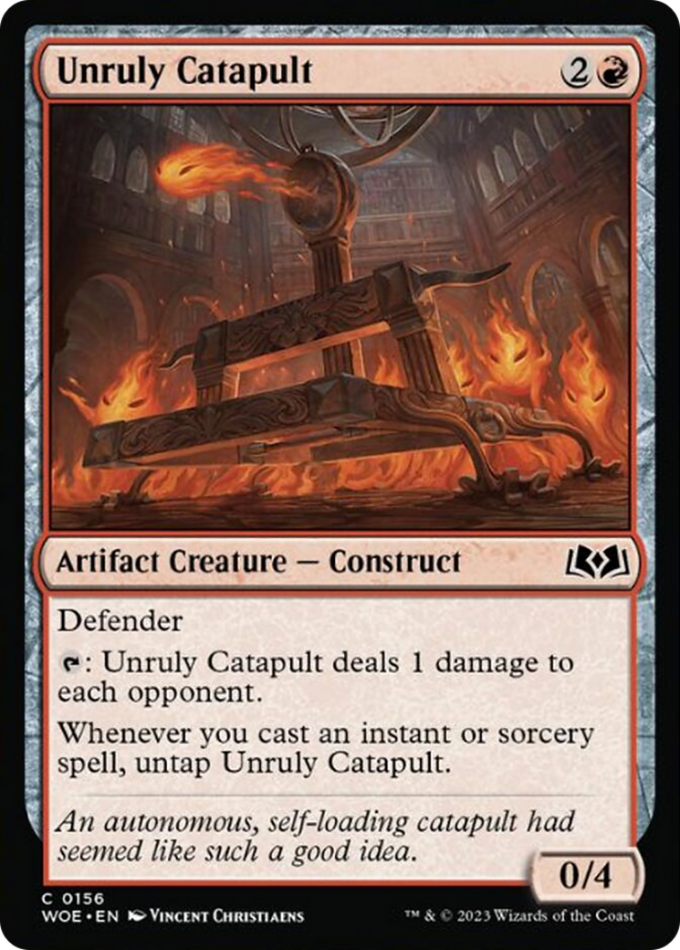 Unruly Catapult [Wilds of Eldraine] | Galactic Gamez