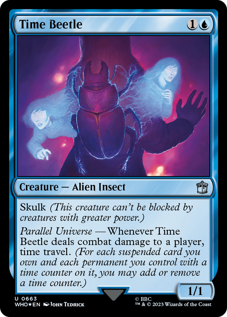 Time Beetle (Surge Foil) [Doctor Who] | Galactic Gamez