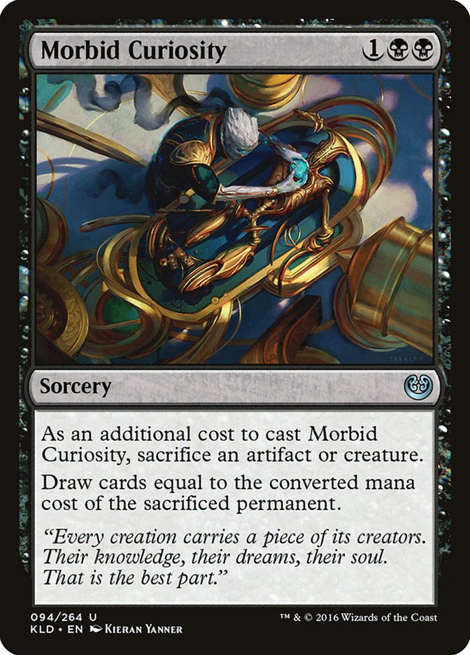 Morbid Curiosity [Kaladesh] | Galactic Gamez