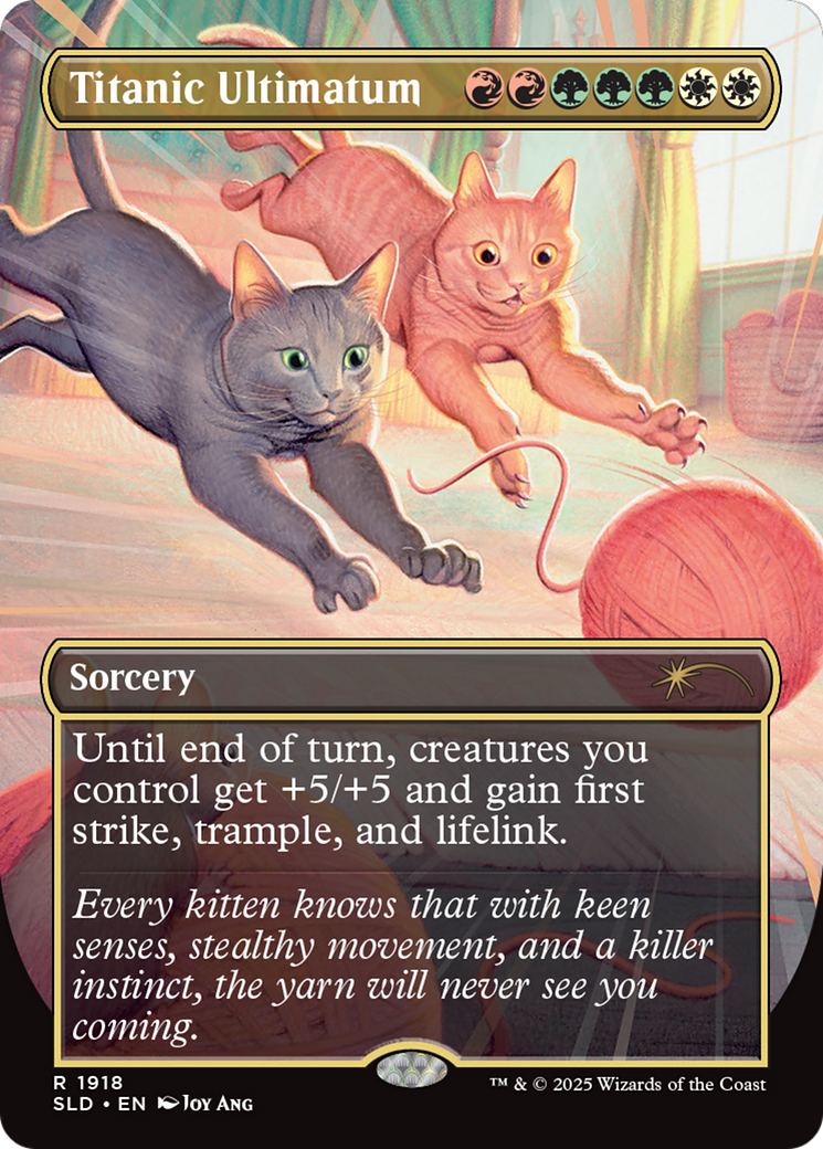 Titanic Ultimatum (1918) (Rainbow Foil) [Secret Lair Drop Series] | Galactic Gamez