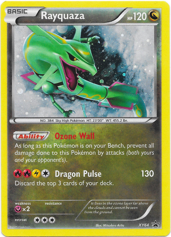 Rayquaza (XY64) (Jumbo Card) [XY: Black Star Promos] | Galactic Gamez