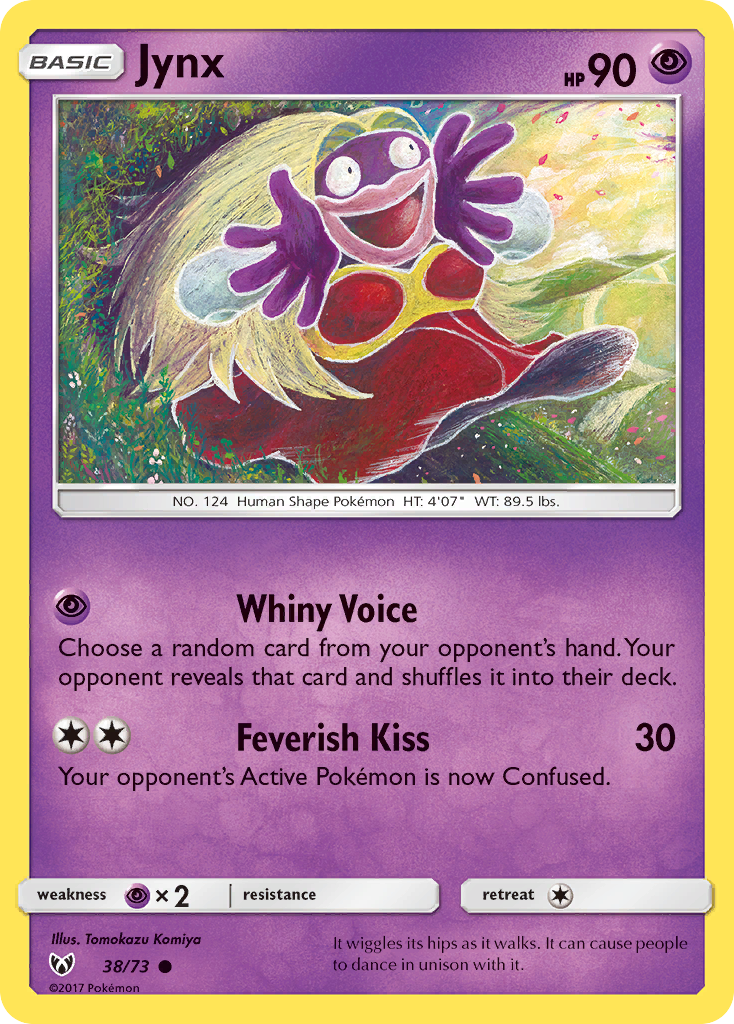 Jynx (38/73) [Sun & Moon: Shining Legends] | Galactic Gamez