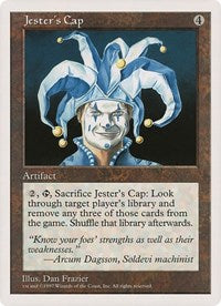 Jester's Cap (Oversized) [Oversize Cards] | Galactic Gamez