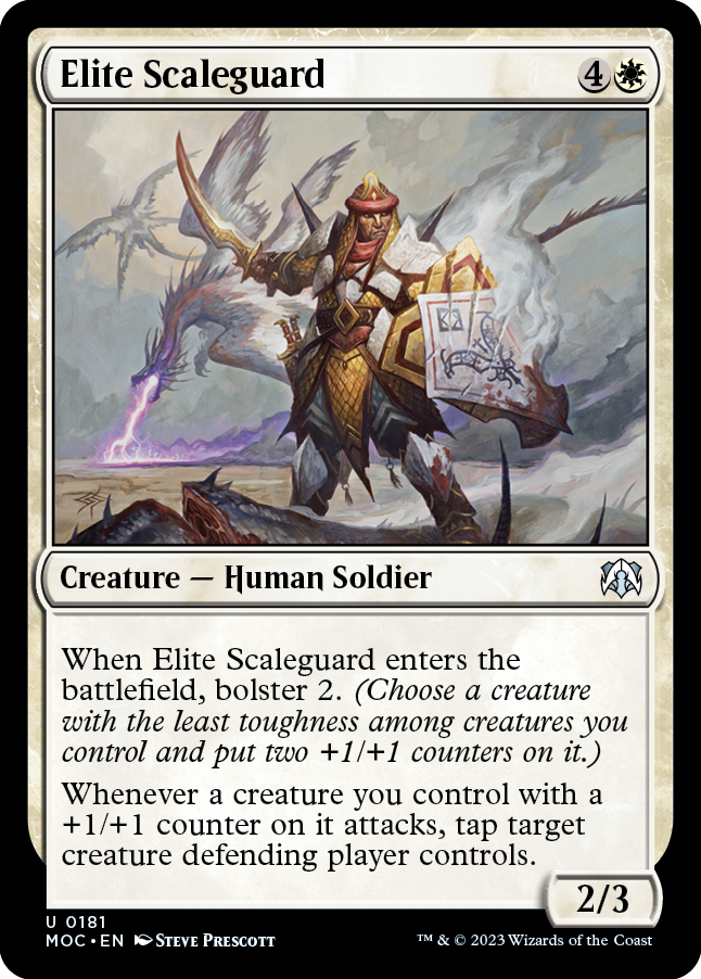 Elite Scaleguard [March of the Machine Commander] | Galactic Gamez