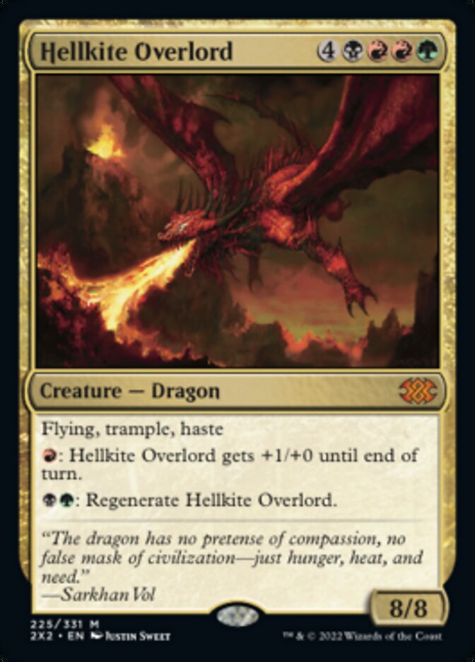 Hellkite Overlord [Double Masters 2022] | Galactic Gamez