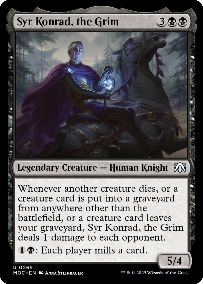 Syr Konrad, the Grim [March of the Machine Commander] | Galactic Gamez