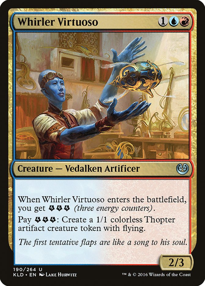 Whirler Virtuoso [Kaladesh] | Galactic Gamez