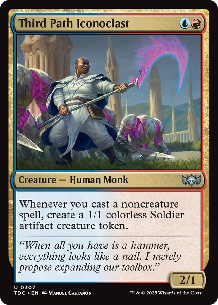 Third Path Iconoclast [Tarkir: Dragonstorm Commander] | Galactic Gamez