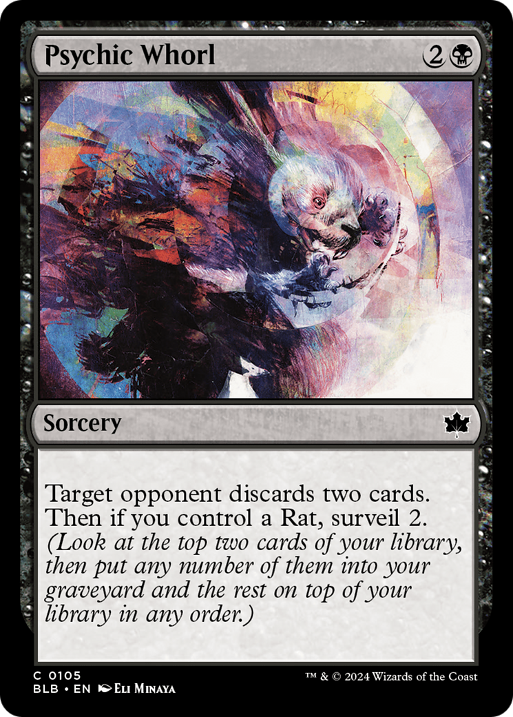 Psychic Whorl [Bloomburrow] | Galactic Gamez