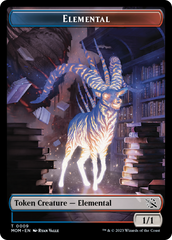 Elemental (9) // Spirit (14) Double-Sided Token [March of the Machine Tokens] | Galactic Gamez