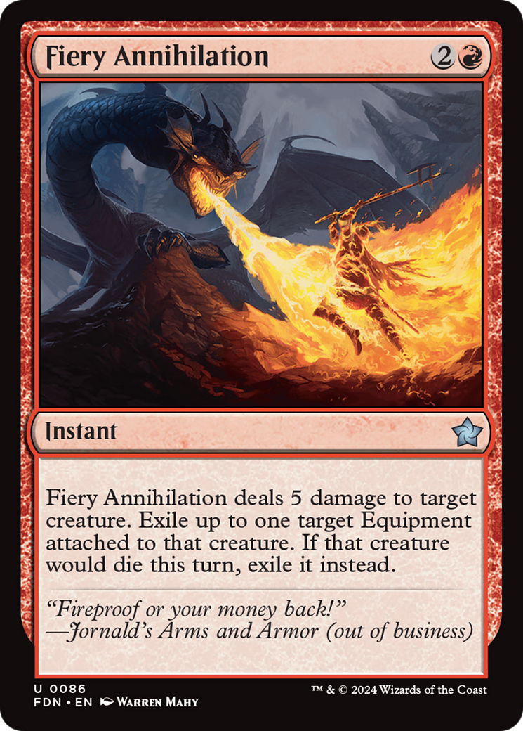 Fiery Annihilation [Foundations] | Galactic Gamez