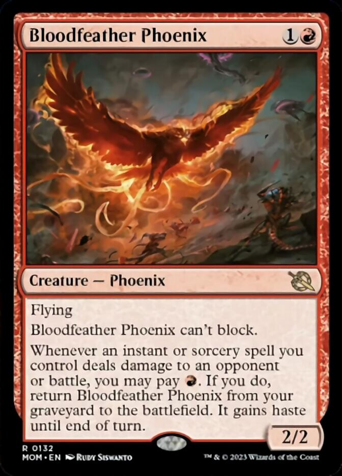 Bloodfeather Phoenix [March of the Machine] | Galactic Gamez